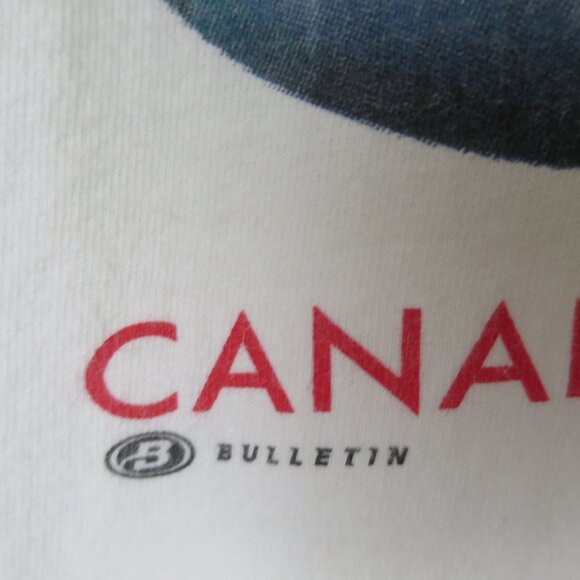 Vintage 90s CFL Toronto Argos T-shirt Size L - Picture 3 of 8